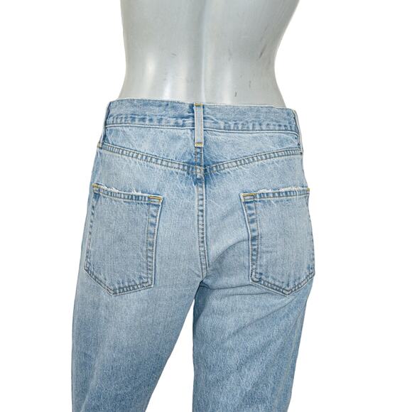 OUTERKNOWN SEA Jeans Generation Slim Selvedge Denim Distressed ripped sz 25 - Picture 14 of 14